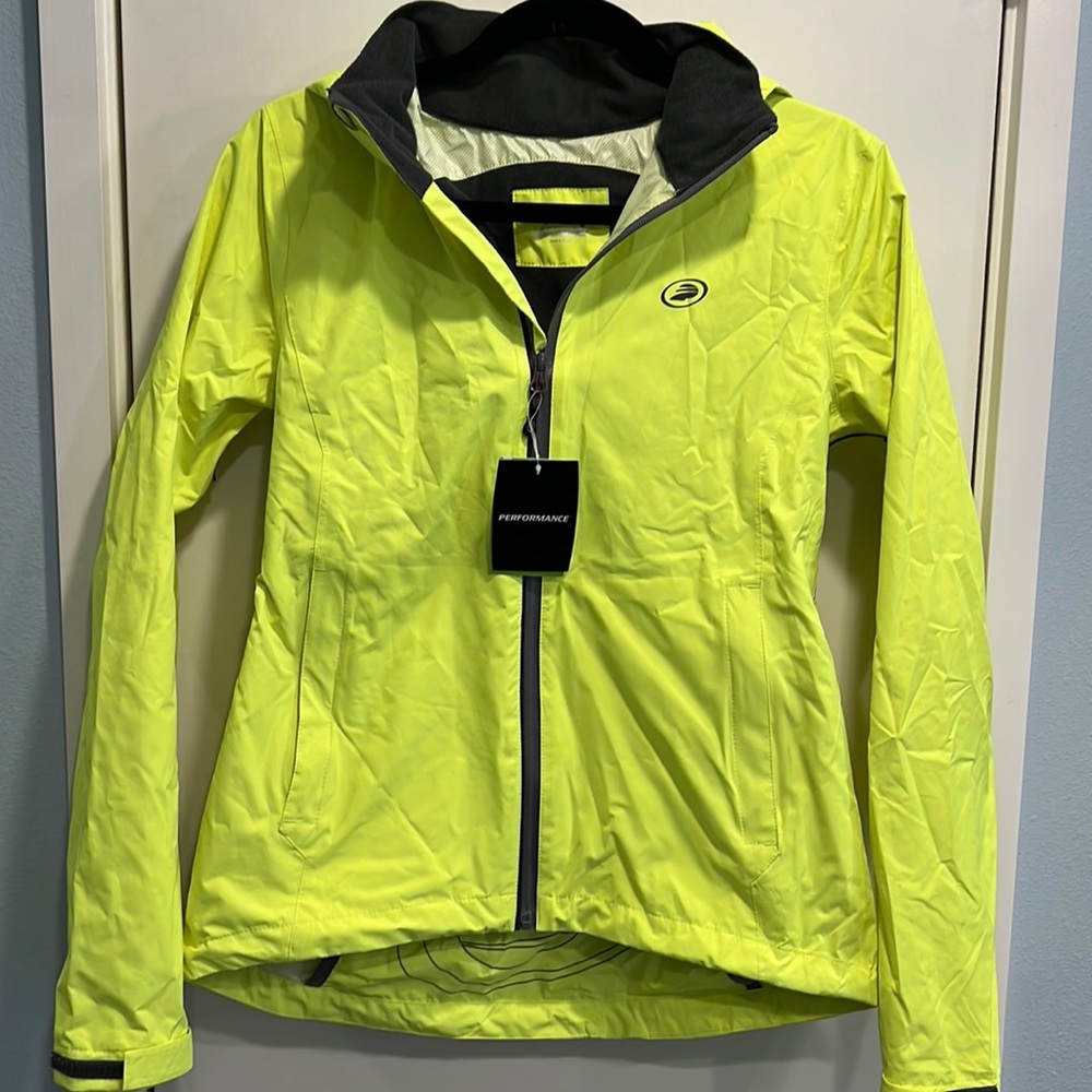 Womens Performance Impasse Cycling Rain Jacket Medium NWT